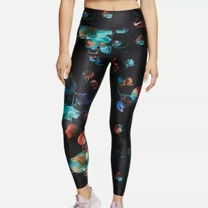 Nike womens Floral print power tights